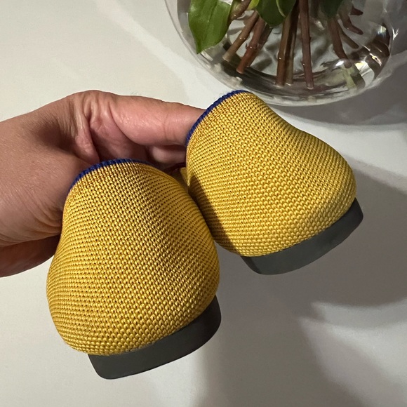 Rothy’s Marigold The Point Flats Retired Color Size 8 - Picture 9 of 14